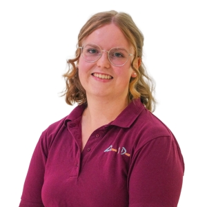 Porträtbild Leonie Lichtblau Azubi Med. Fachangestellte